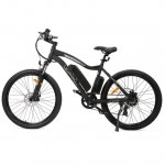 ECOTRIC UL Certified 500W Electric Bike 26" Adult Electric Bicycles 36V 12.5AH Removable Lithium Battery Ebike with Suspension Fork Aluminium Frame Beach Snow Mountain E-Bike for Adults