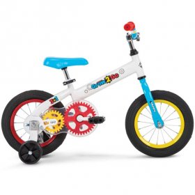 Huffy Grow 2 Go Conversion Balance to Pedal Bike (Red, Blue, and Yellow) - 22321