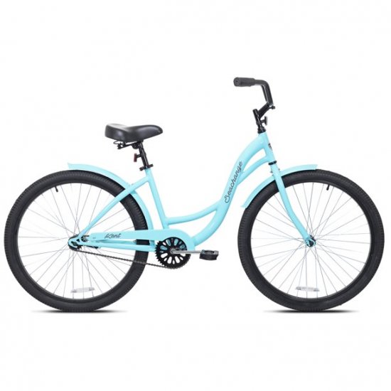 Kent, 26 In. Ladies Sea change, Beach Cruiser Bicycle, Blue