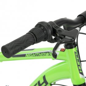Huffy 24 In. Nighthawk Boys' Mountain Bike for Men, Neon Green