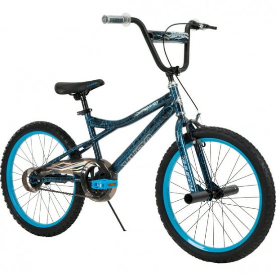 Huffy Kyro 20 In. BMX-Style Boys\' Bike for Kids, Blue