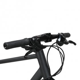 Decathlon RC500 Adult Road Bike Flat Bar, 700c, Black, M