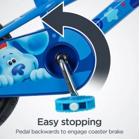 Nickelodeon Blue's Clues Kids Bike, 12 -Inch Wheel, Ages 2 to 4, Blue