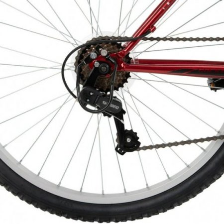 Huffy 26” Rock Creek Men's 18-Speed Mountain Bike Red, New arrival free shipping