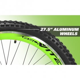 Genesis 27.5" RCT Men's Mountain Bike, Black/Green