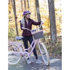BCA 26 In. Charleston Ladies Cruiser Bike, Pink