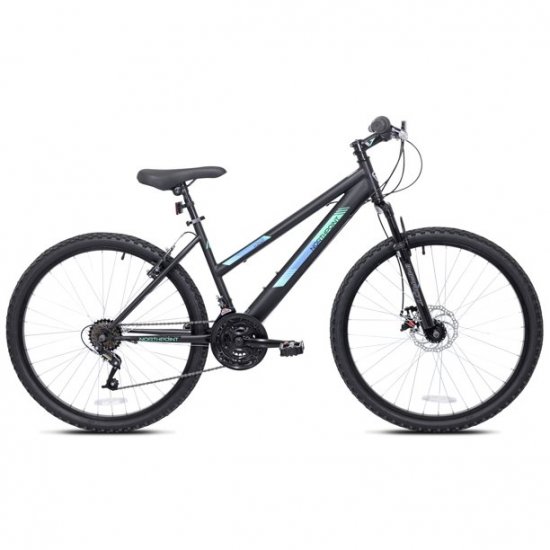 Kent 26 In. Northpoint Women\'s Mountain Bike, Black and Blue