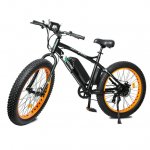 Ecotric 26 In. 36V 500W Fat Tire Electric Bicycle 26 x 4 In. Removable Battery 7-Speed