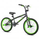 Kent Bicycle 20 In. Chaos Boy's Bike, Matte Black and Green