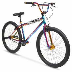 Hyper Bicycles Adult 26" Multi-Color BMX Bike with Custom Jet Fuel Paint